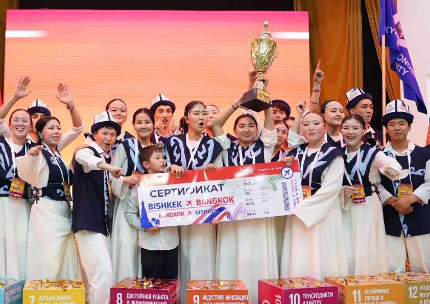 Прошёл EXPO молодежных стартапов 2025 — победители представят Кыргызстан на Enactus World Cup